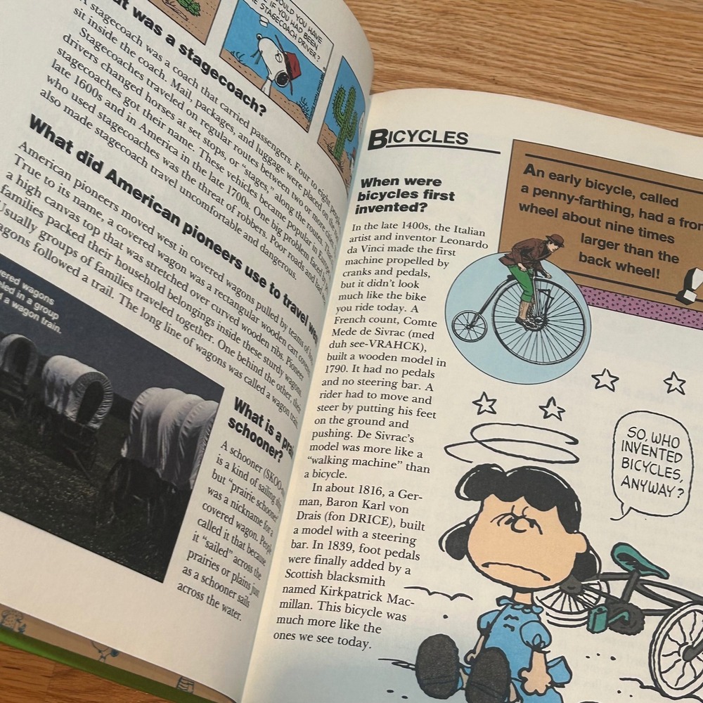Charlie Brown's Cyclopedia Vol 5 Cars Trains and Other Wheels Funk & Wagnalls - Picture 4 of 4